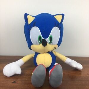 12" Sonic the Hedgehog Plush, Toy Factory, Sega, 100% Authentic Pre Owned Good
